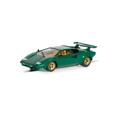 Scalextric Lamborghini Countach Green Scalextric Car