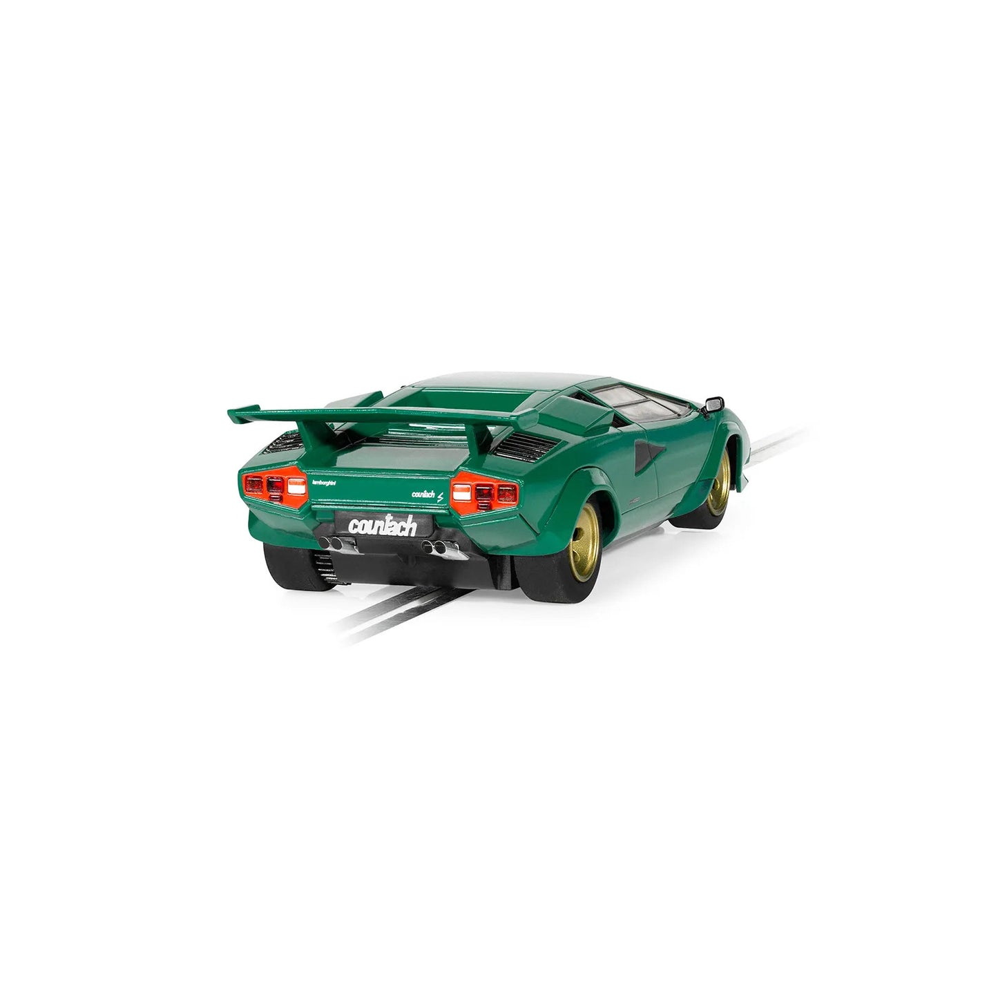 Scalextric Lamborghini Countach Green Scalextric Car Alternate 3