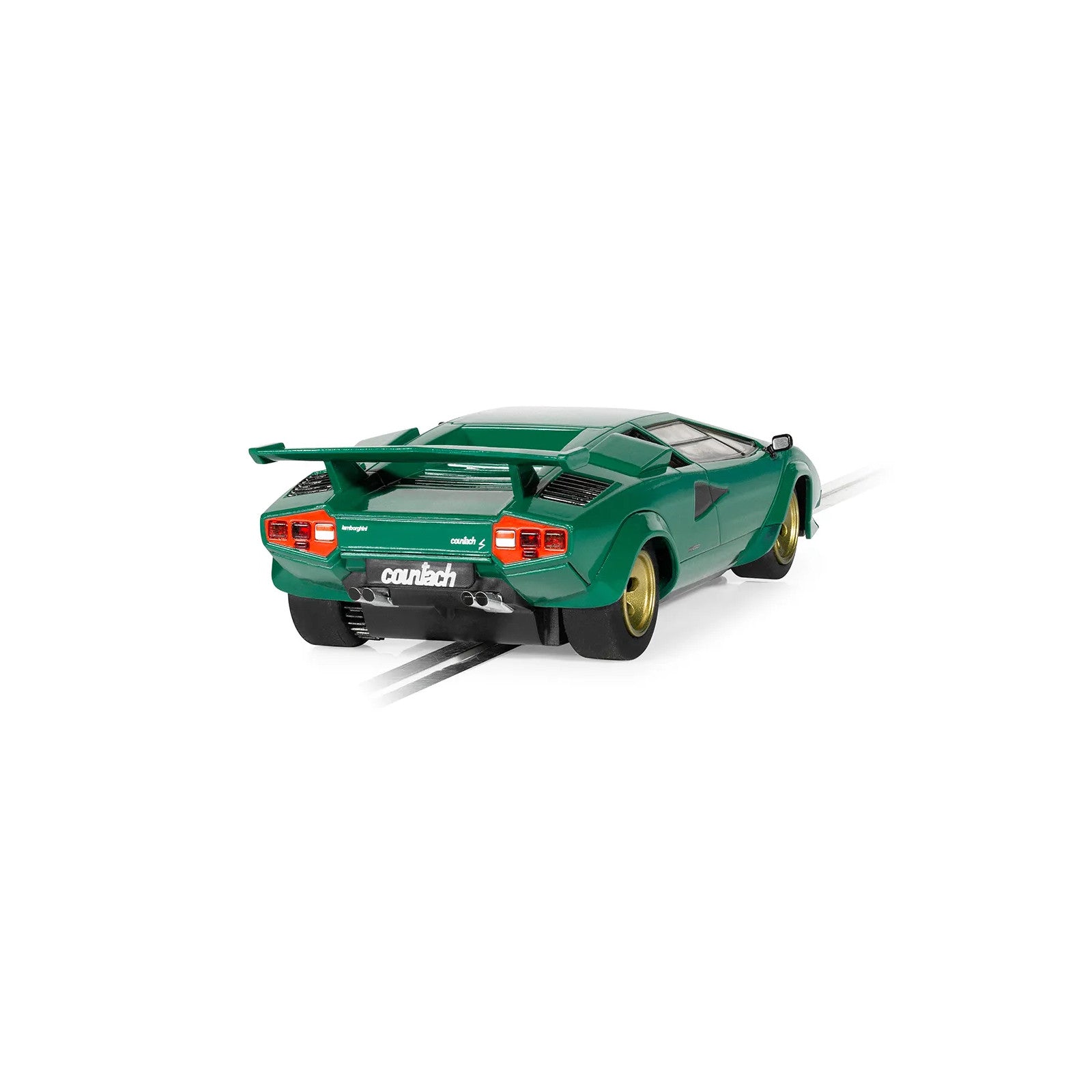 Scalextric Lamborghini Countach Green Scalextric Car Alternate 3