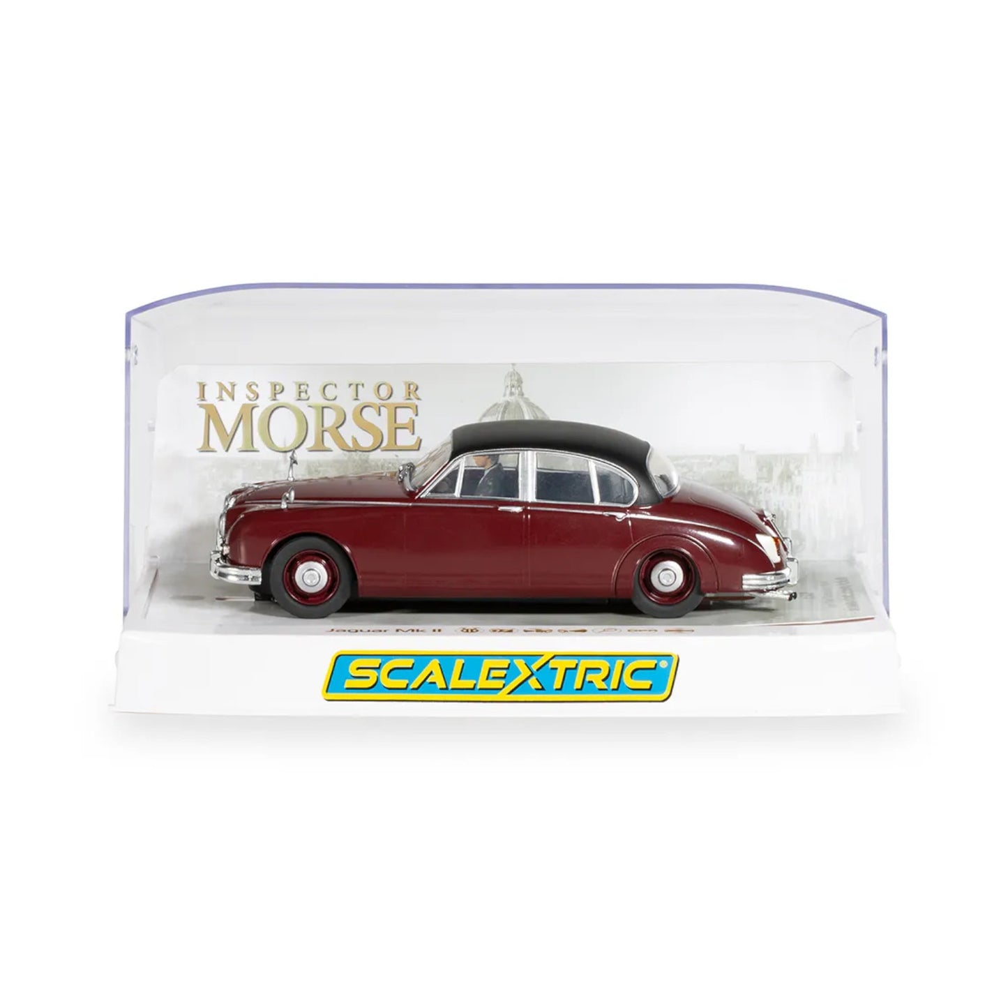 Scalextric Jaguar MK2 - Inspector Morse Scalextric Car C4502 Alternate 7