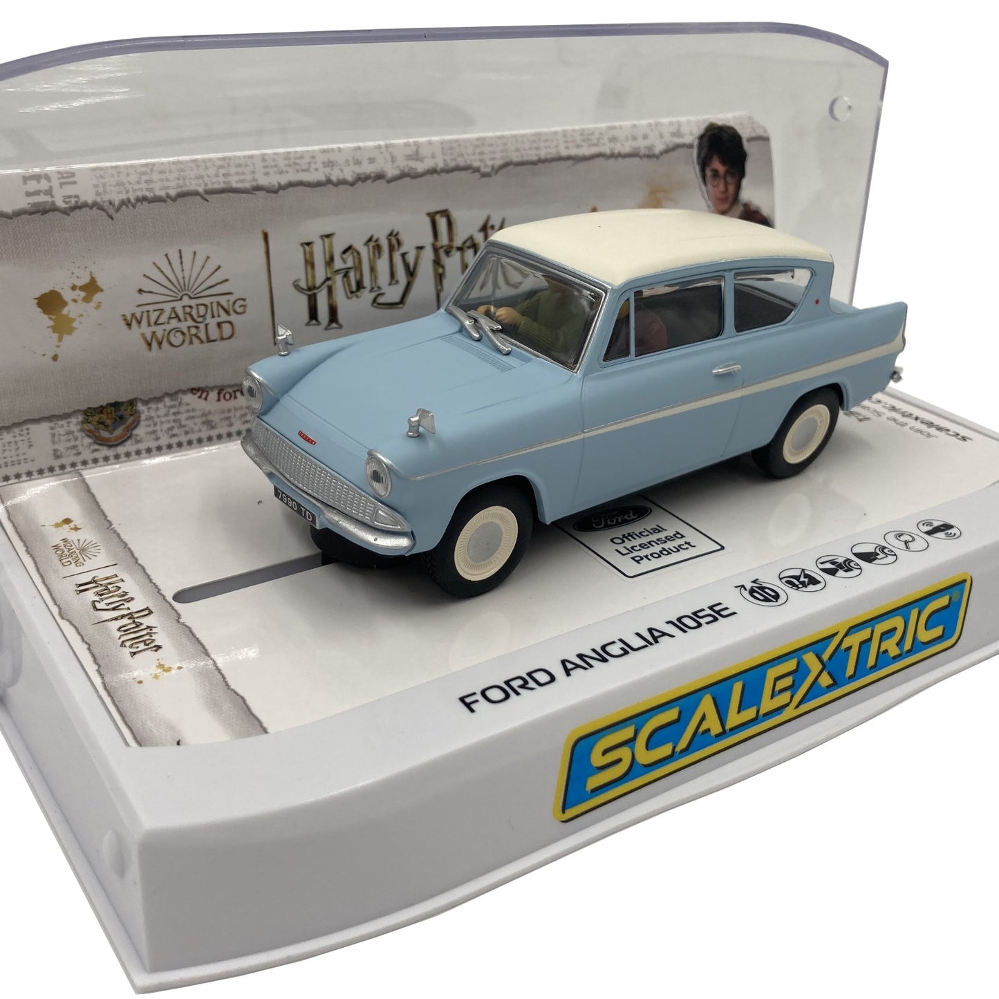 Scalextric Harry Potter Ford Anglia 105E Scalextric Car Rons C4504 Alternate 4