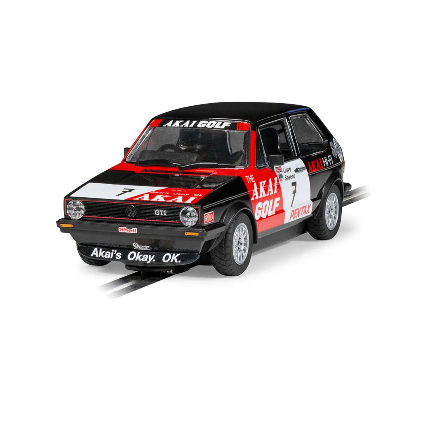 Scalextric Volkswagen Golf GTI Richard Lloyd Racing Scalextric Car C4520 Alternate 2