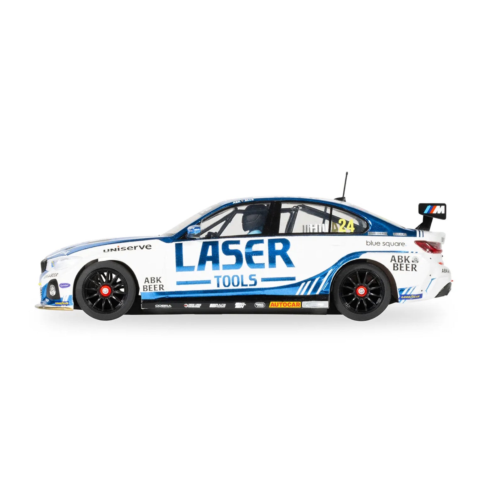 Scalextric BMW 330e NGTC Laser Tools Jake Hill 2023 Scalextric Car C4526 Alternate 1
