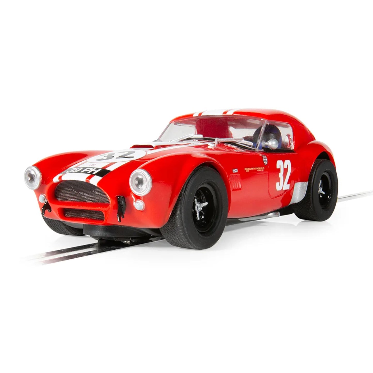 Scalextric Shelby Cobra 289 - Red - 39PH Scalextric Car C4528