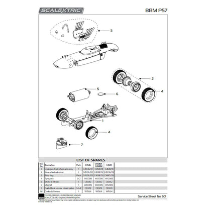 Scalextric BRM P57 Winner Dutch GP 1962 World Champion Edition Scalextric Car Alternate 8