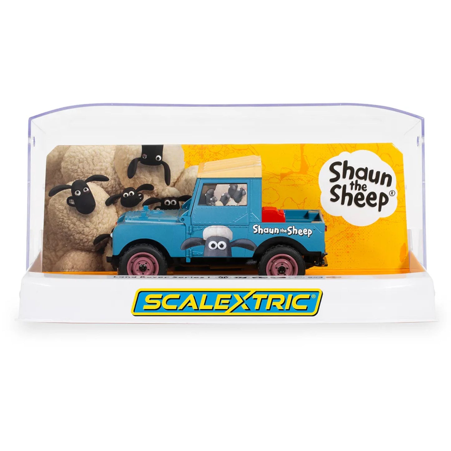 Scalextric Land Rover Series 1 Shaun The Sheep Scalextric Car C4543 Alternate 7