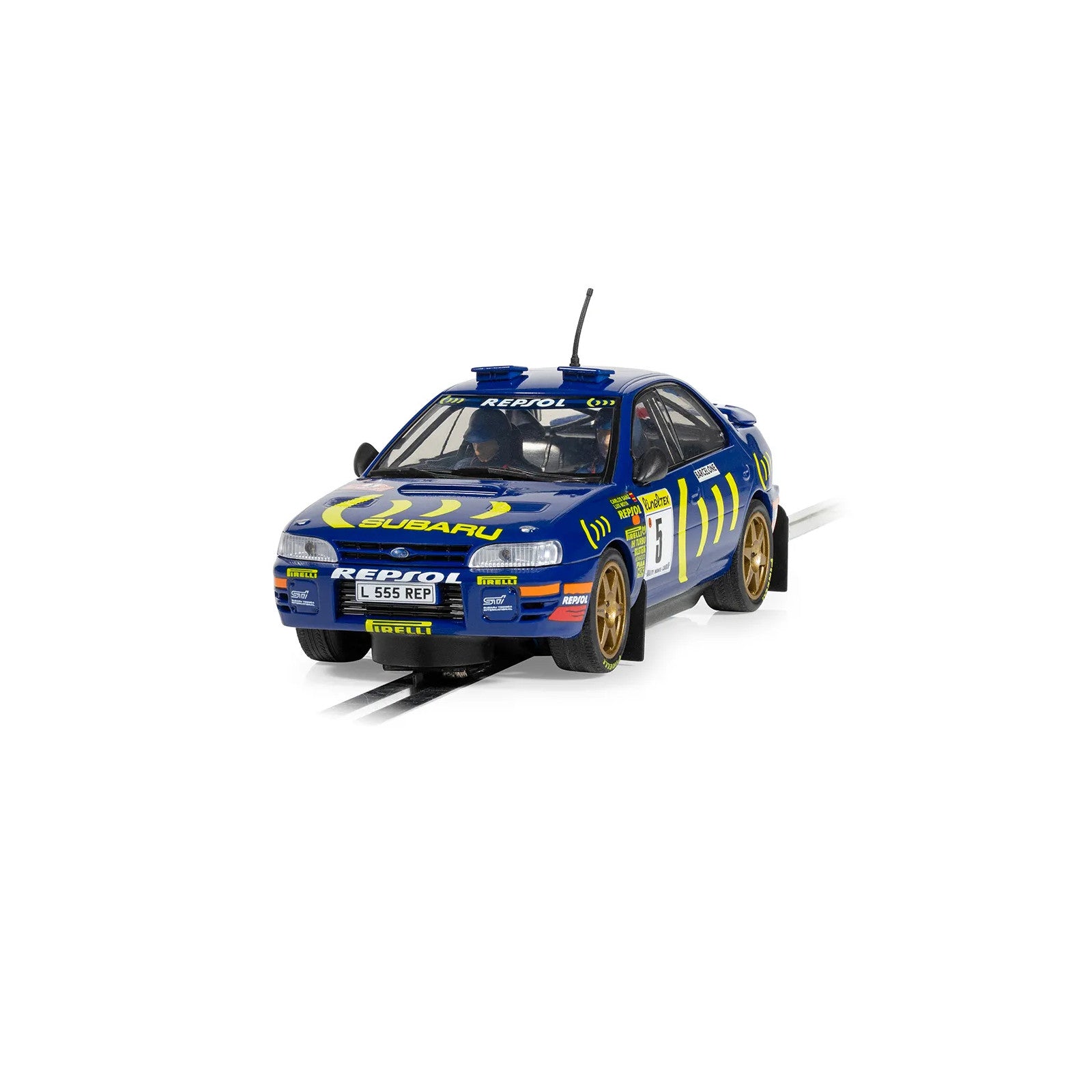 Scalextric Subaru Impreza WRX 1995 Carlos Sainz Scalextric Car Alternate 2