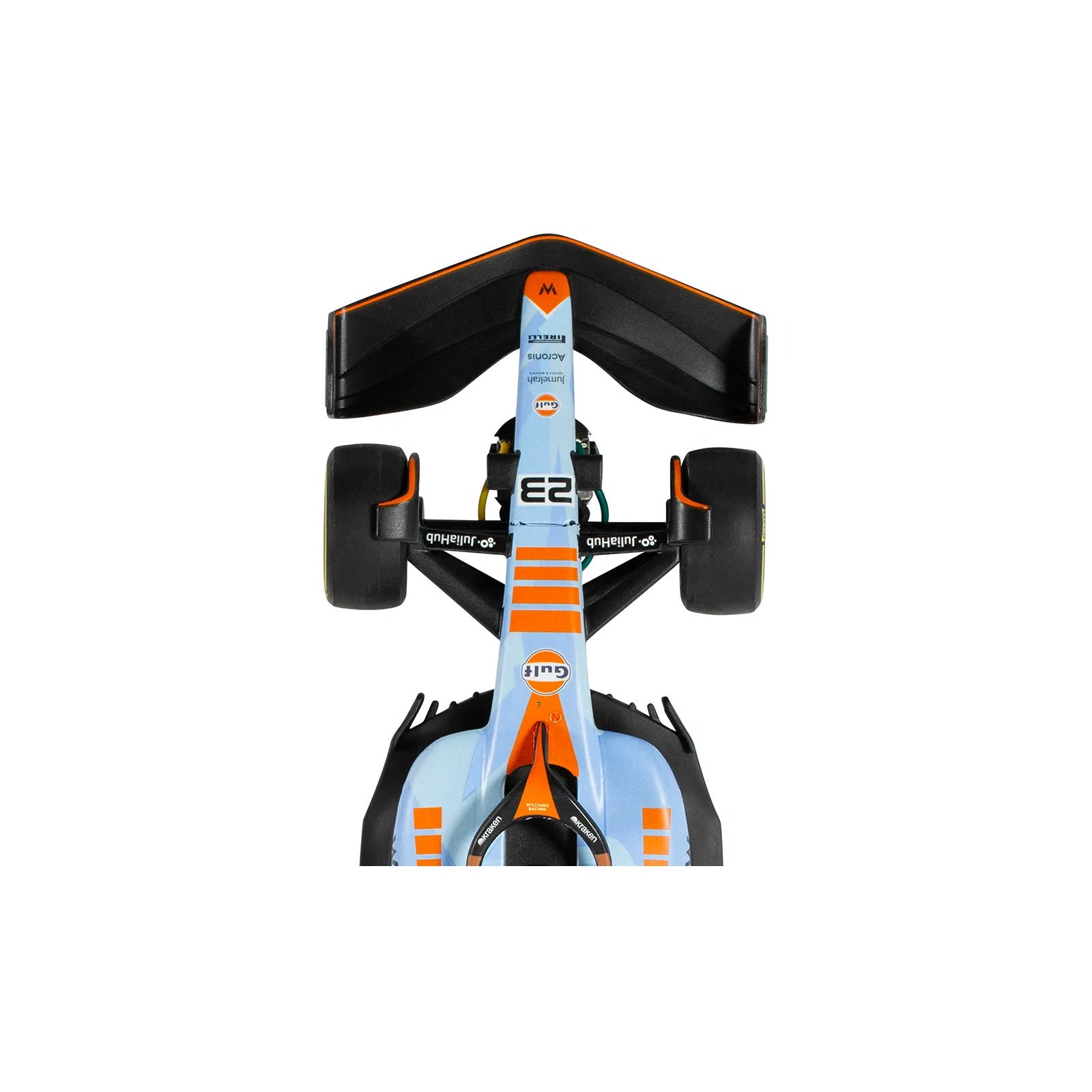 Scalextric Williams FW45 Alex Albon Gulf Edition Scalextric Car Alternate 4