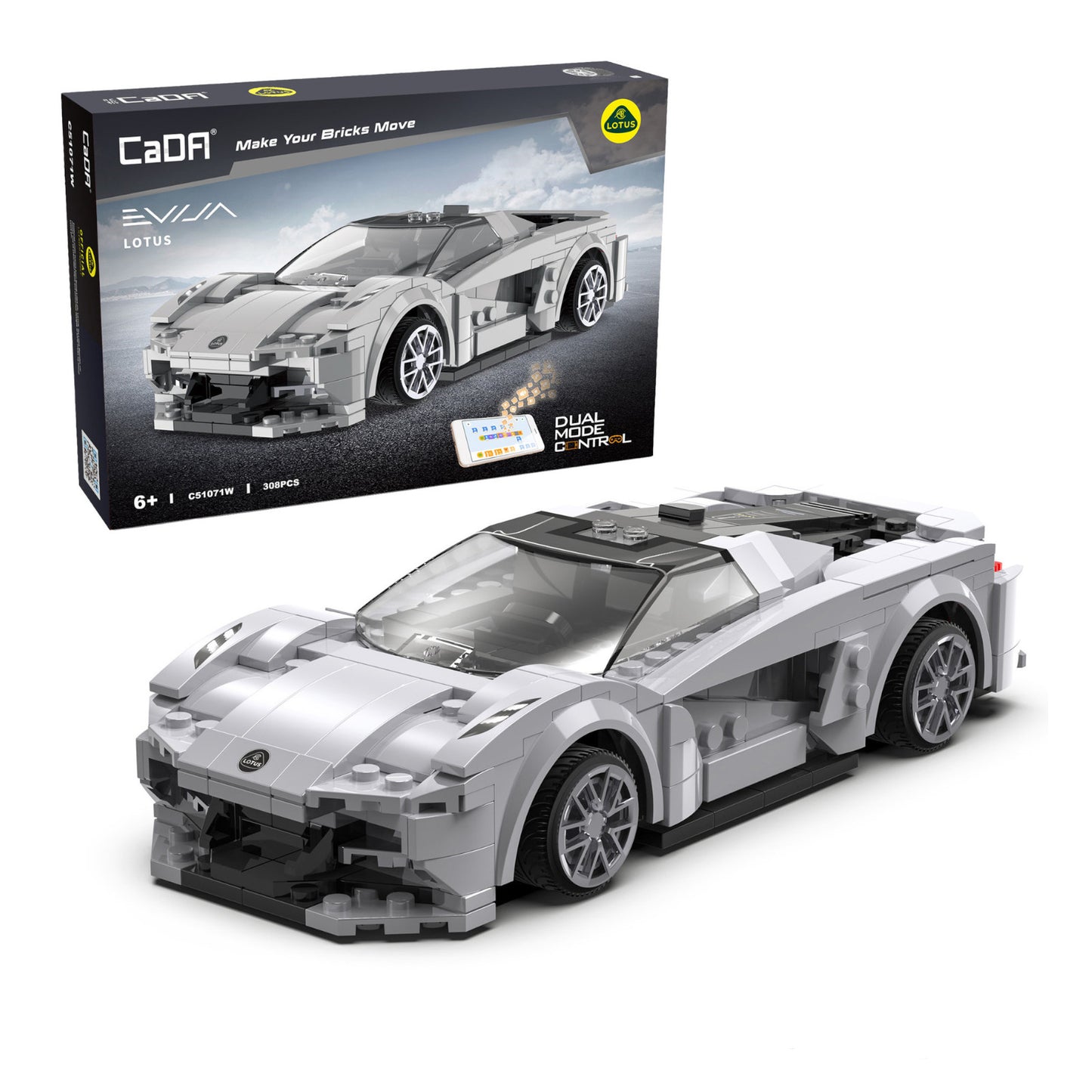 CaDA Lotus Evija Sports Car 308 Pieces 1:20 3D Puzzle C51071W