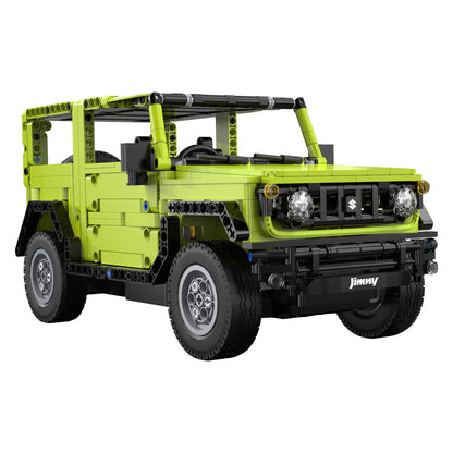 CaDA Suzuki Jimny 579 Pieces 1:12 3D Puzzle Brick Set C51201W Alternate 2