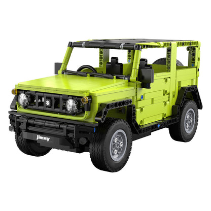 CaDA Suzuki Jimny 579 Pieces 1:12 3D Puzzle Brick Set C51201W Alternate 4