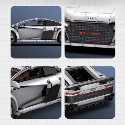 CaDA Audi R8 Coupé 536 Pieces 1:14 3D Puzzle C57012W Alternate 7