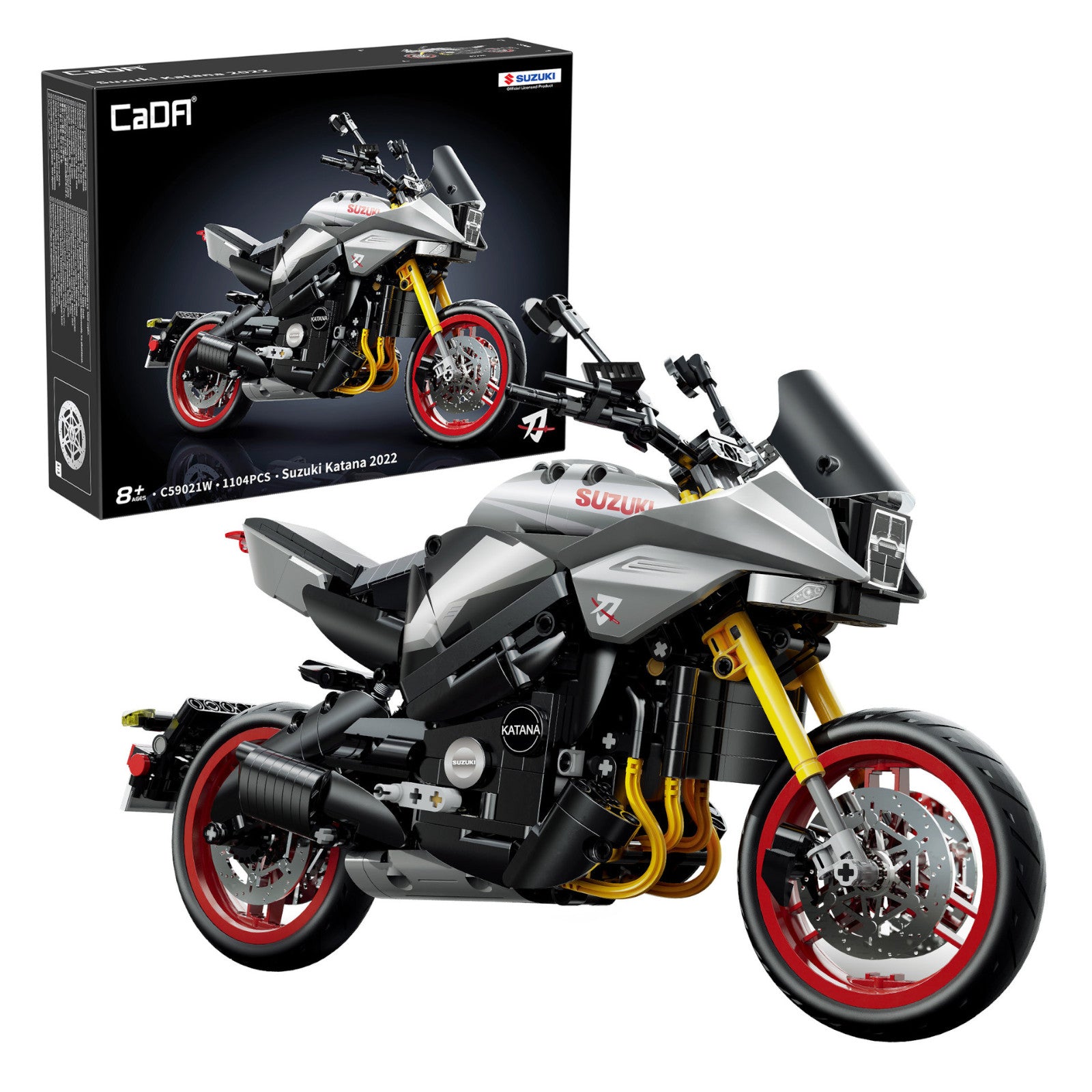 CaDA Suzuki Katana 2022 1104 Pieces 1:6 3D Puzzle C59021W