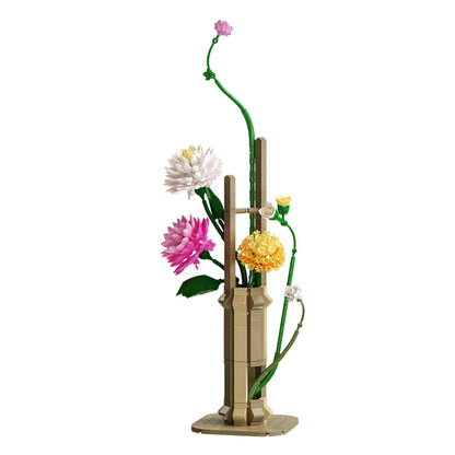 CaDA Oriental Floral Art Spring 613 Pieces 3D Puzzle C59023W Alternate 4