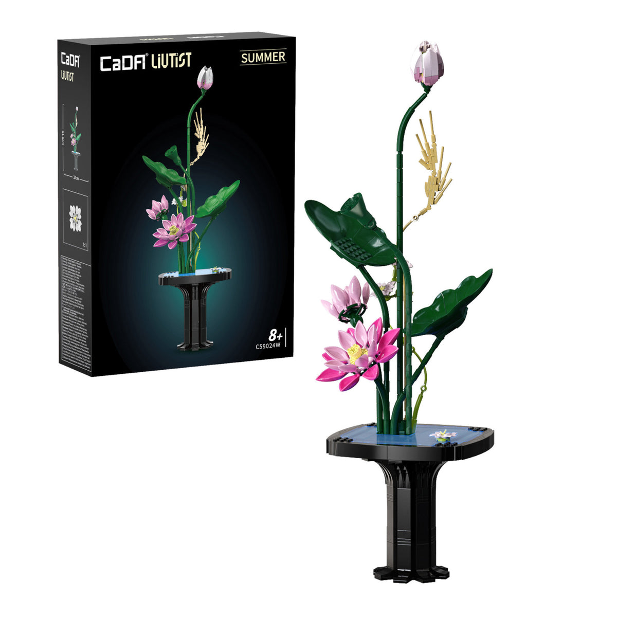 CaDA Oriental Floral Art Summer 751 Pieces 3D Puzzle C59024W