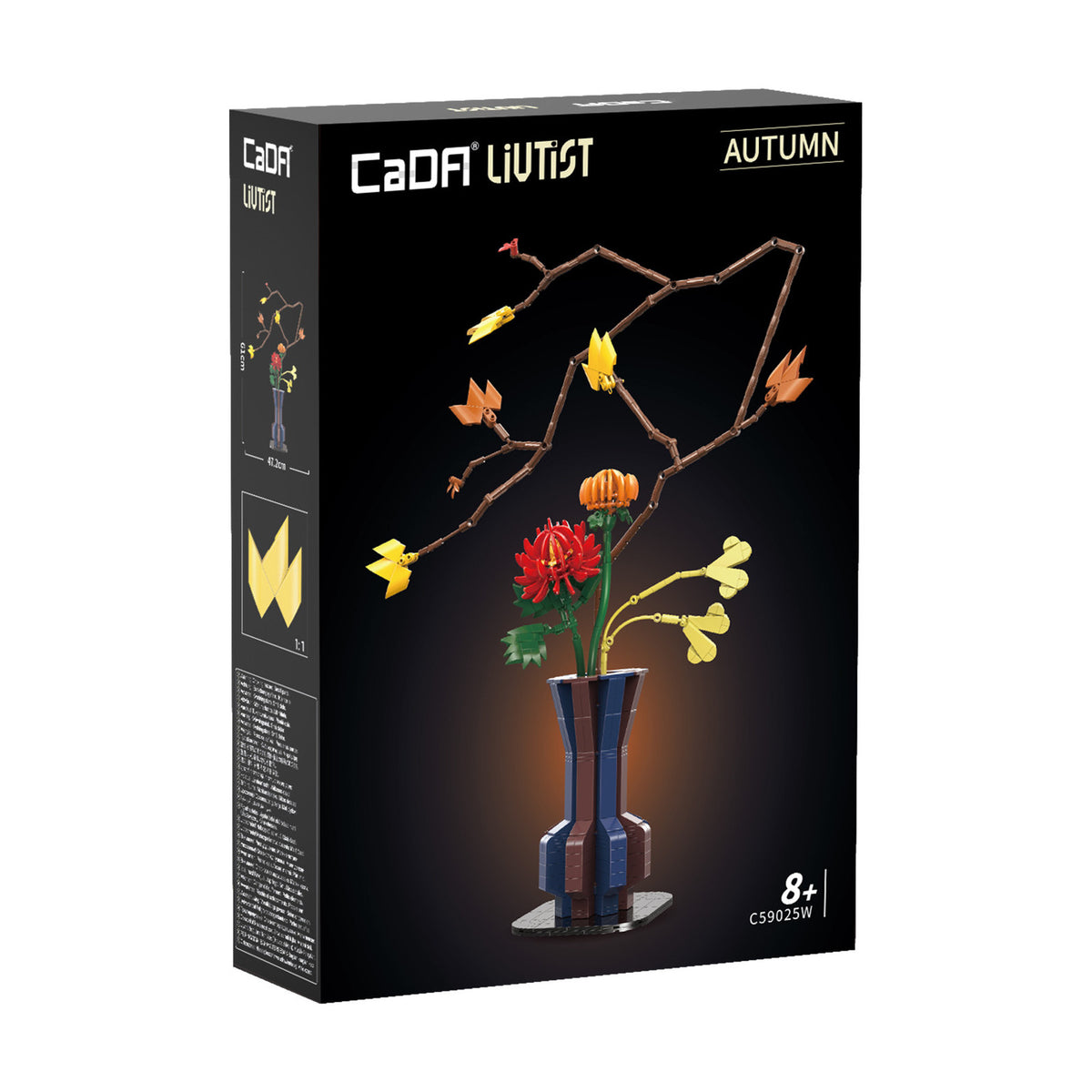 CaDA Oriental Floral Art Autumn 795 Pieces 3D Puzzle C59025W Alternate 3