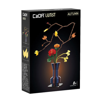 CaDA Oriental Floral Art Autumn 795 Pieces 3D Puzzle C59025W Alternate 3