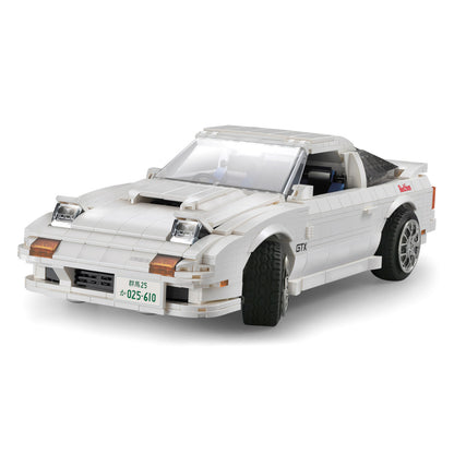 CaDA Initial D Mazda FC35 RX-7 1552 Pieces 3D Puzzle Brick Set Model C61022W Alternate 5
