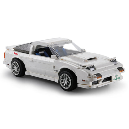 CaDA Initial D Mazda FC35 RX-7 1552 Pieces 3D Puzzle Brick Set Model C61022W Alternate 6