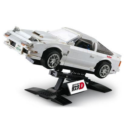 CaDA Initial D Mazda FC35 RX-7 1552 Pieces 3D Puzzle Brick Set Model C61022W Alternate 7
