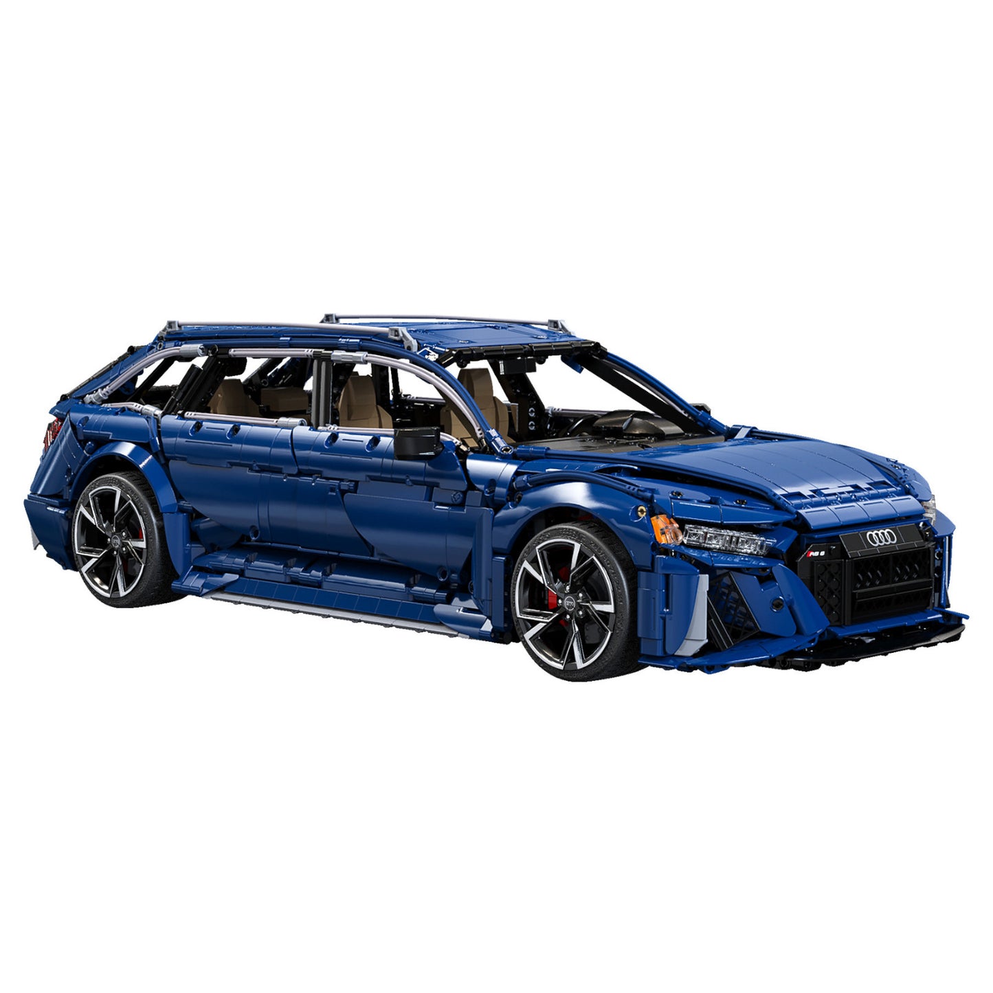 CaDA Audi RS6 Avant (2019) 1:8 Brick Set Model 4663 Pieces Car Model Kit C61515W Alternate 12