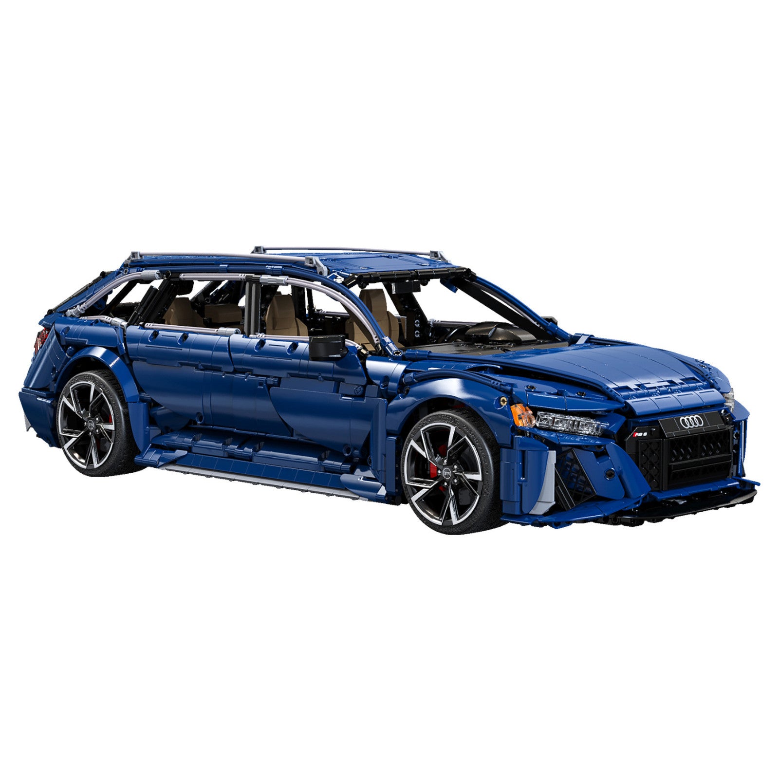 CaDA Audi RS6 Avant (2019) 1:8 Brick Set Model 4663 Pieces Car Model Kit C61515W Alternate 12