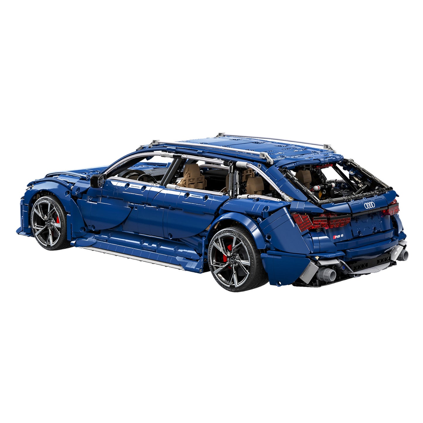CaDA Audi RS6 Avant (2019) 1:8 Brick Set Model 4663 Pieces Car Model Kit C61515W Alternate 2