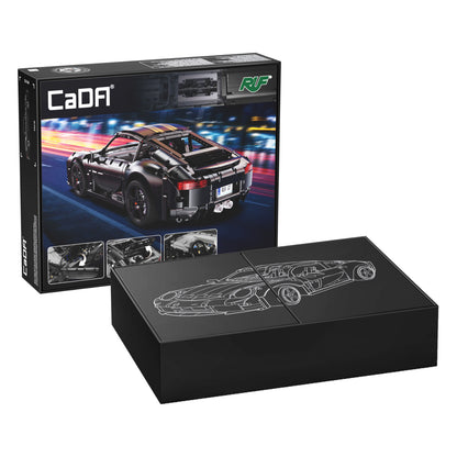 CaDA Porsche RUF GT 1655 Pieces 1:10 3D Brick Set Model C63006W