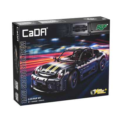 CaDA Porsche RUF GT 1655 Pieces 1:10 3D Brick Set Model C63006W