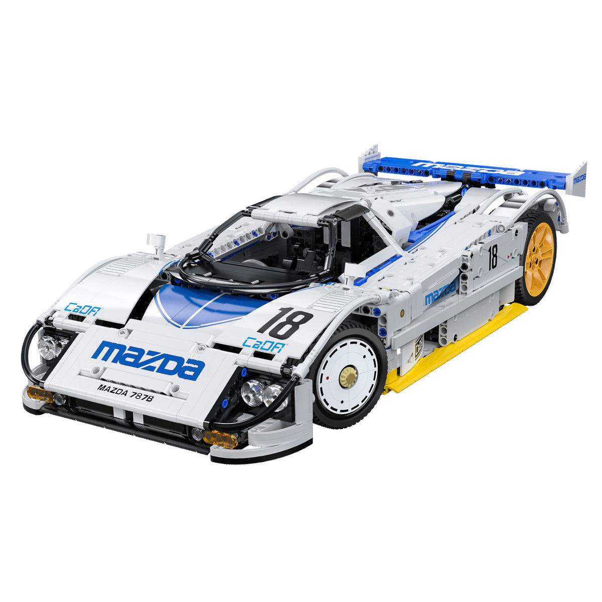 CaDA 1:10 Mazda 787B Race Car 1797 Pieces Car Model Kit C63007W Alternate 3