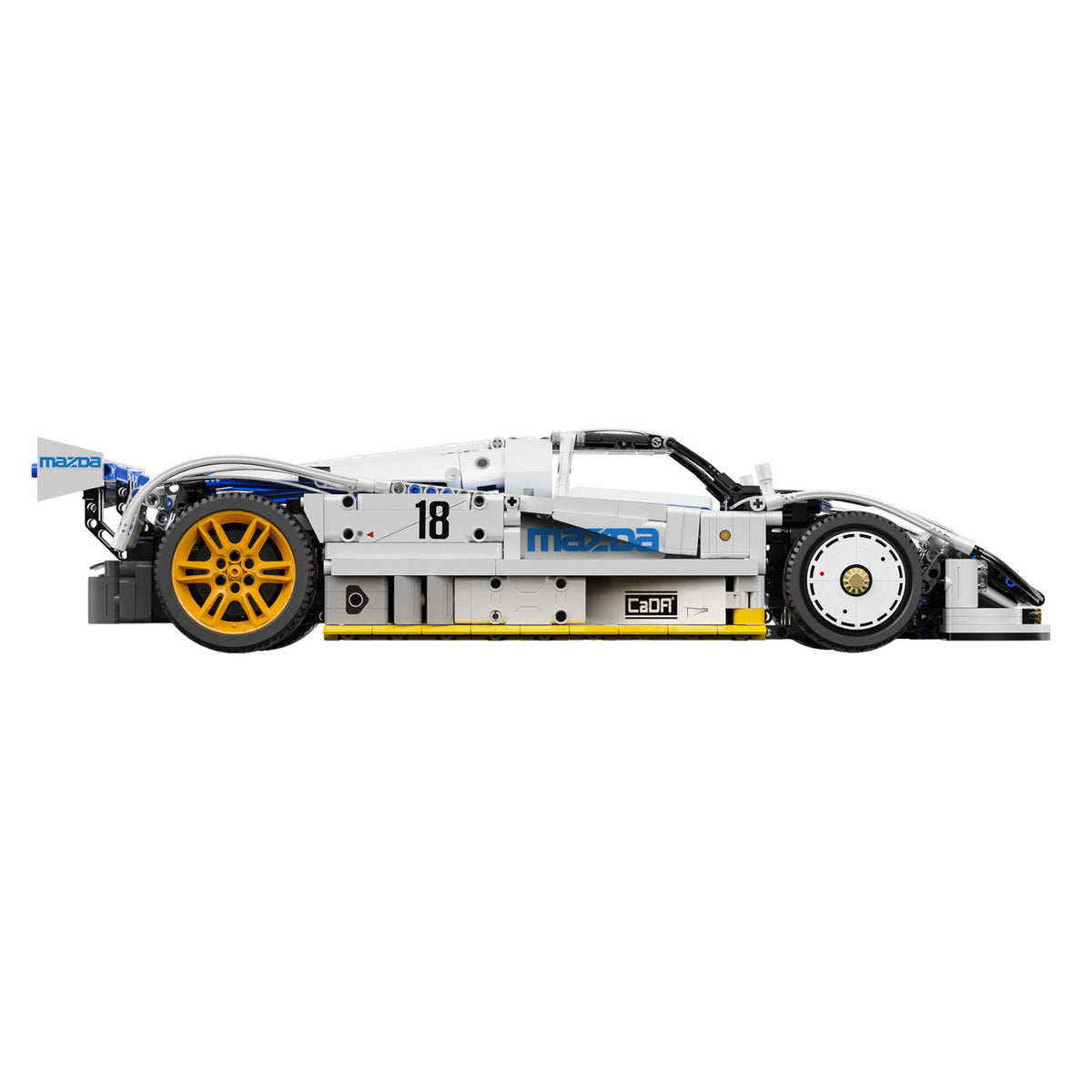 CaDA 1:10 Mazda 787B Race Car 1797 Pieces Car Model Kit C63007W Alternate 6