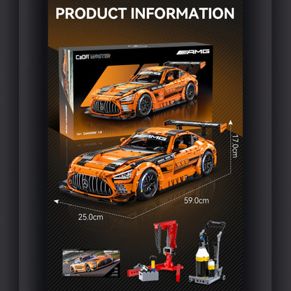 CaDA Mercedes-AMG GT3 5466 Pieces 1:8 3D Puzzle C64008W Alternate 6