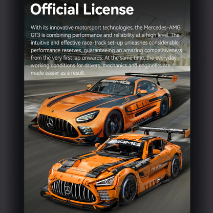 CaDA Mercedes-AMG GT3 5466 Pieces 1:8 3D Puzzle C64008W Alternate 8