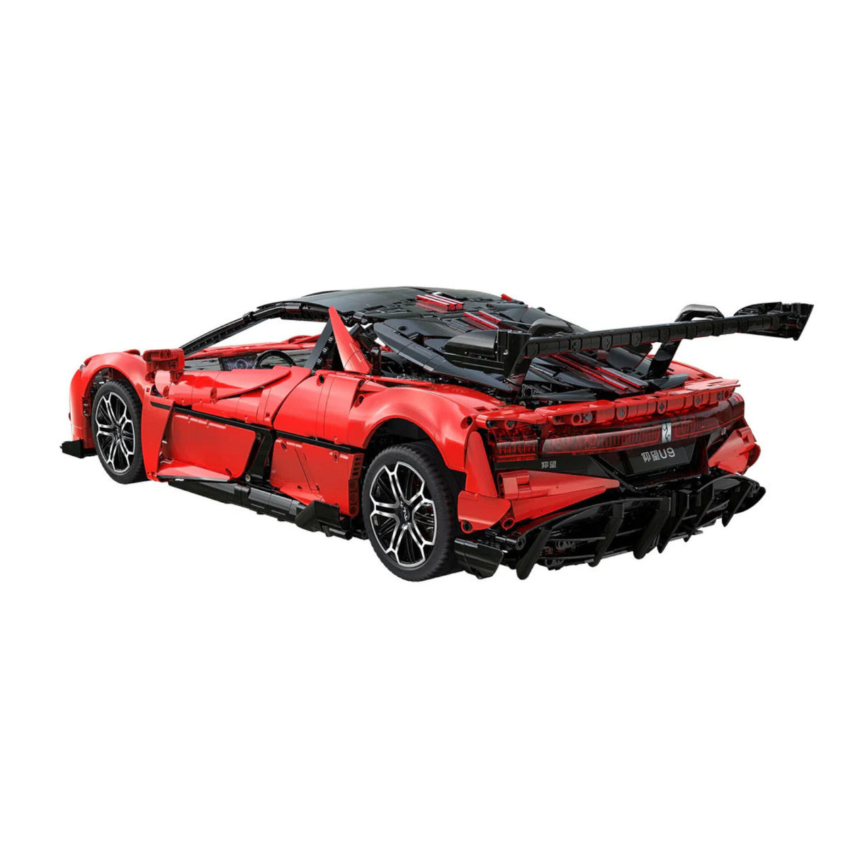 CaDA 1:8 BYD Yangwang U9 Electric Super Coupé 3671 Pieces Car Model Kit C64011W Alternate 3