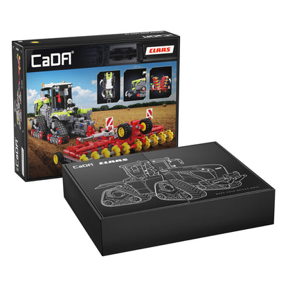 CaDA CLAAS XERION 5000 TRAC TS Tractor 1336 Pieces 3D Puzzle Brick Set Model C65012W Alternate 7