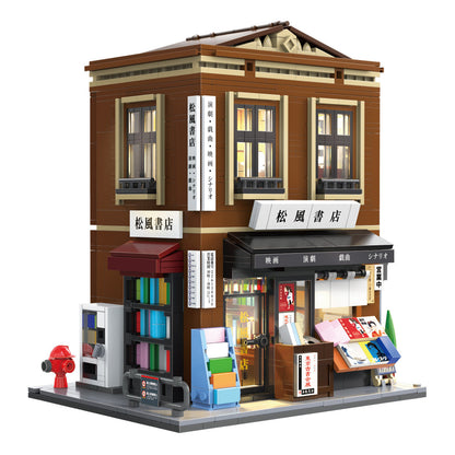 CaDA Japanese Bookshop Building 1292 Pieces 3D Puzzle Alternate 11