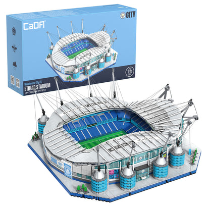 CaDA Manchester City Football Stadium 4473 Pieces Landmark Model Kit C66022W
