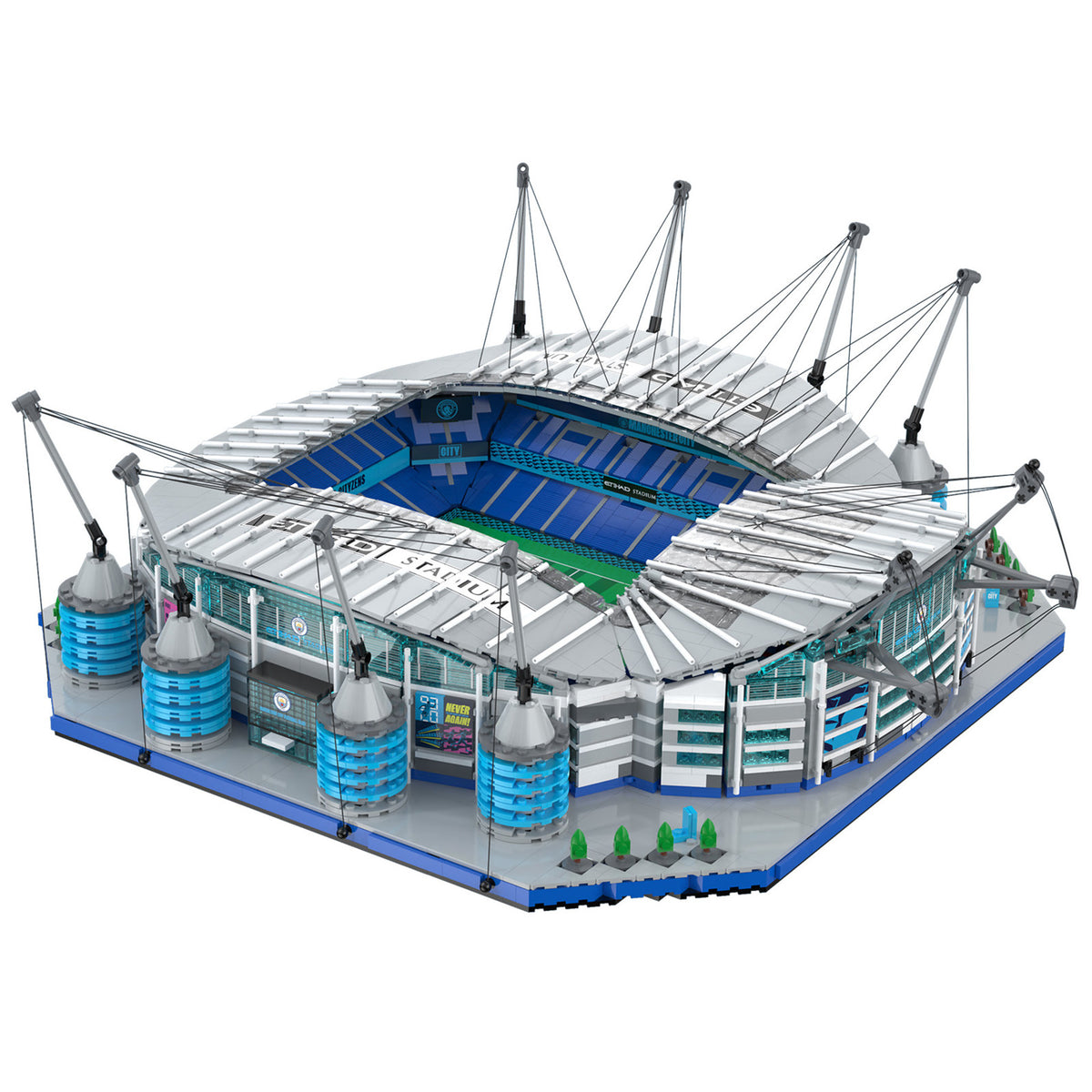 CaDA Manchester City Football Stadium 4473 Pieces Landmark Model Kit C66022W Alternate 4