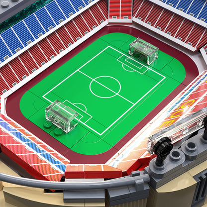 CaDA FC Barcelona Camp Nou Stadium 728 Pieces Landmark Model Kit C66023W Alternate 5