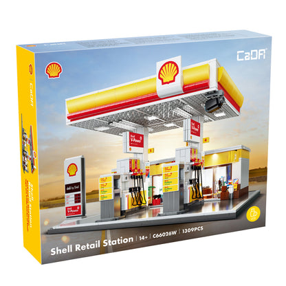 CaDA Shell Retail Station 1309 Pieces 3D Puzzle C66026W Alternate 2