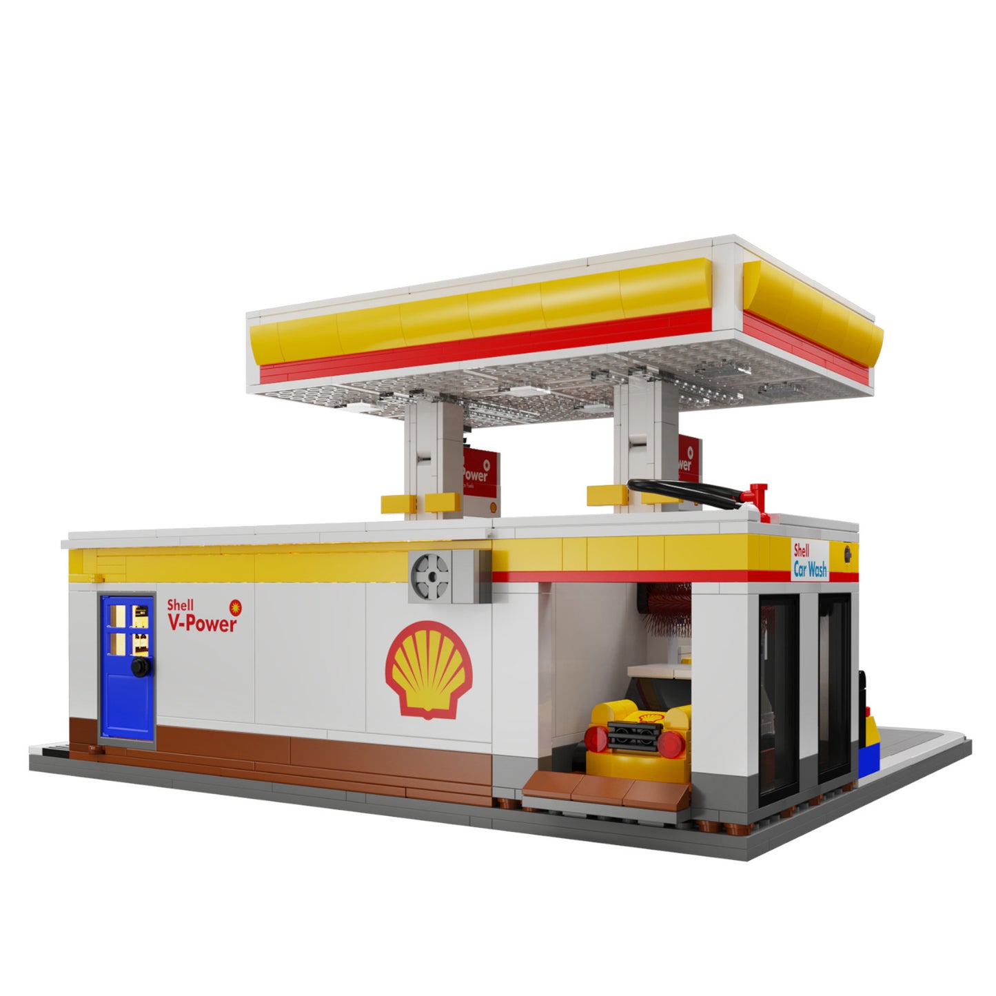 CaDA Shell Retail Station 1309 Pieces 3D Puzzle C66026W Alternate 3