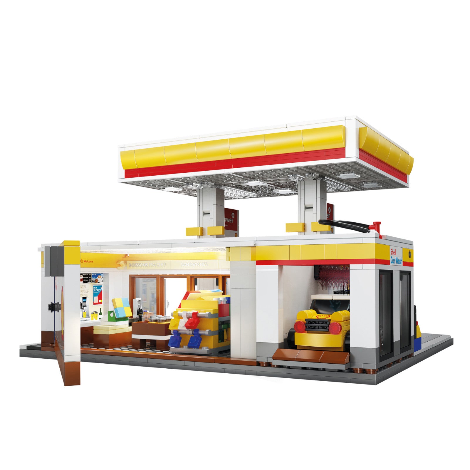 CaDA Shell Retail Station 1309 Pieces 3D Puzzle C66026W Alternate 6
