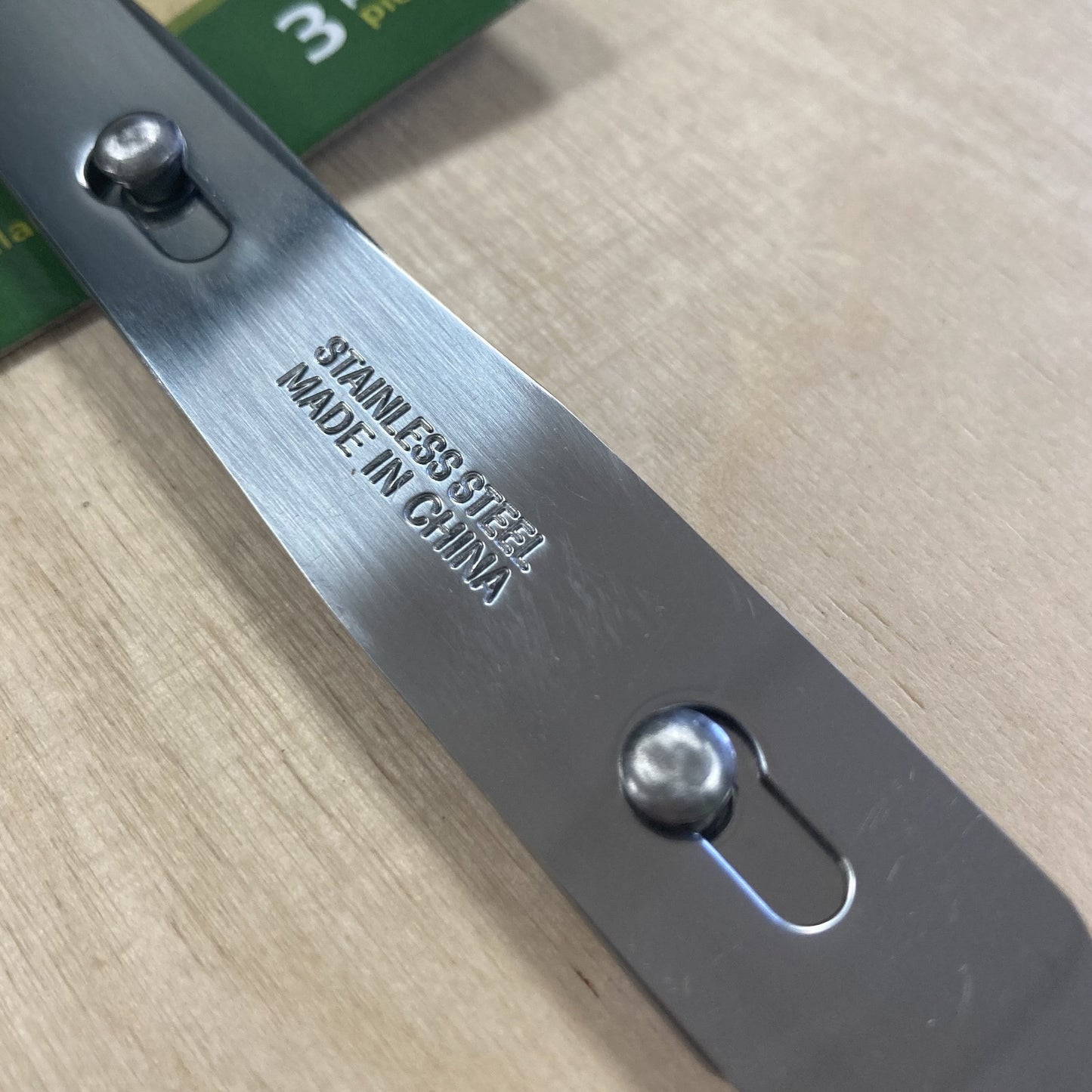 Coghlan's Chow Kit Stainless Steel Knife Fork & Spoon Camping Cutlery Tableware Set