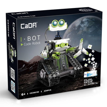 CaDA Z-BOT Code Robot 434 Pieces 3D Brick Set Model C83001W