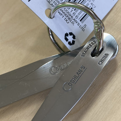 Coghlan's Stainless Steel Cutlery Set Knife Fork & Spoon Camping Tableware