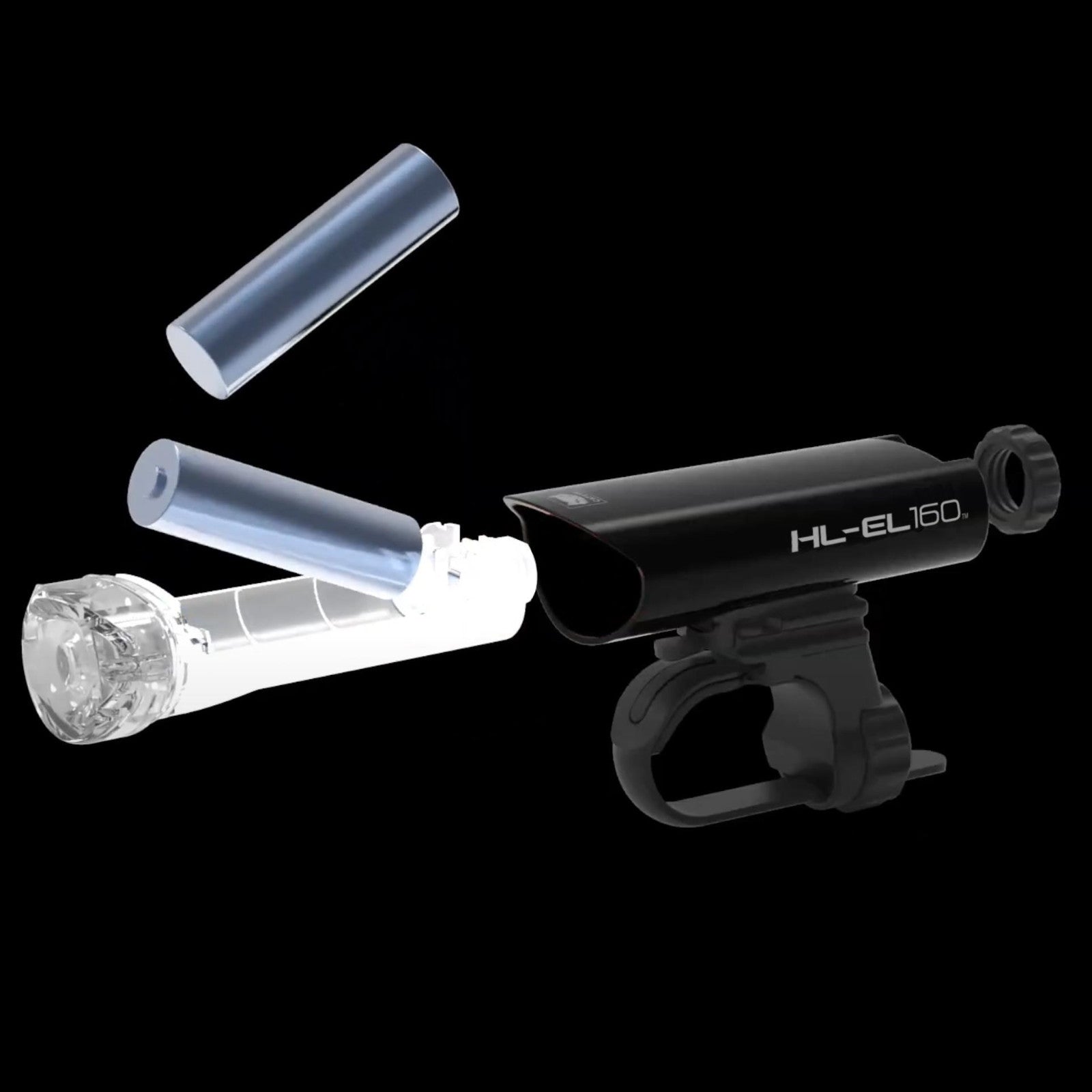 Cateye EL-160 LED Front Bike Light Alternate 5