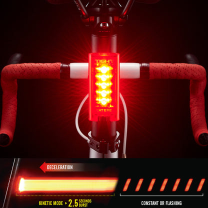 Cateye Tight Kinetic Rear Bike Light Alternate 4