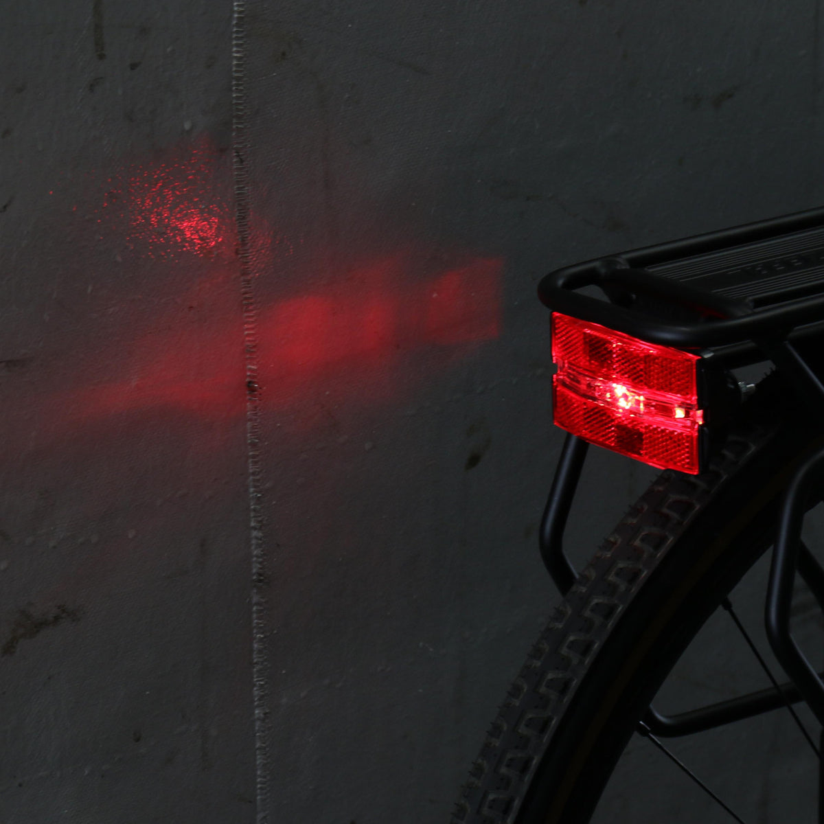 Bicycle Rear Rack Light Cateye Reflex Rack Rear Bike Light | SDJ Sports