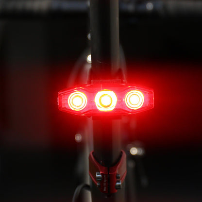 Cateye Viz 300 USB-C Rear Bike Light Alternate 4