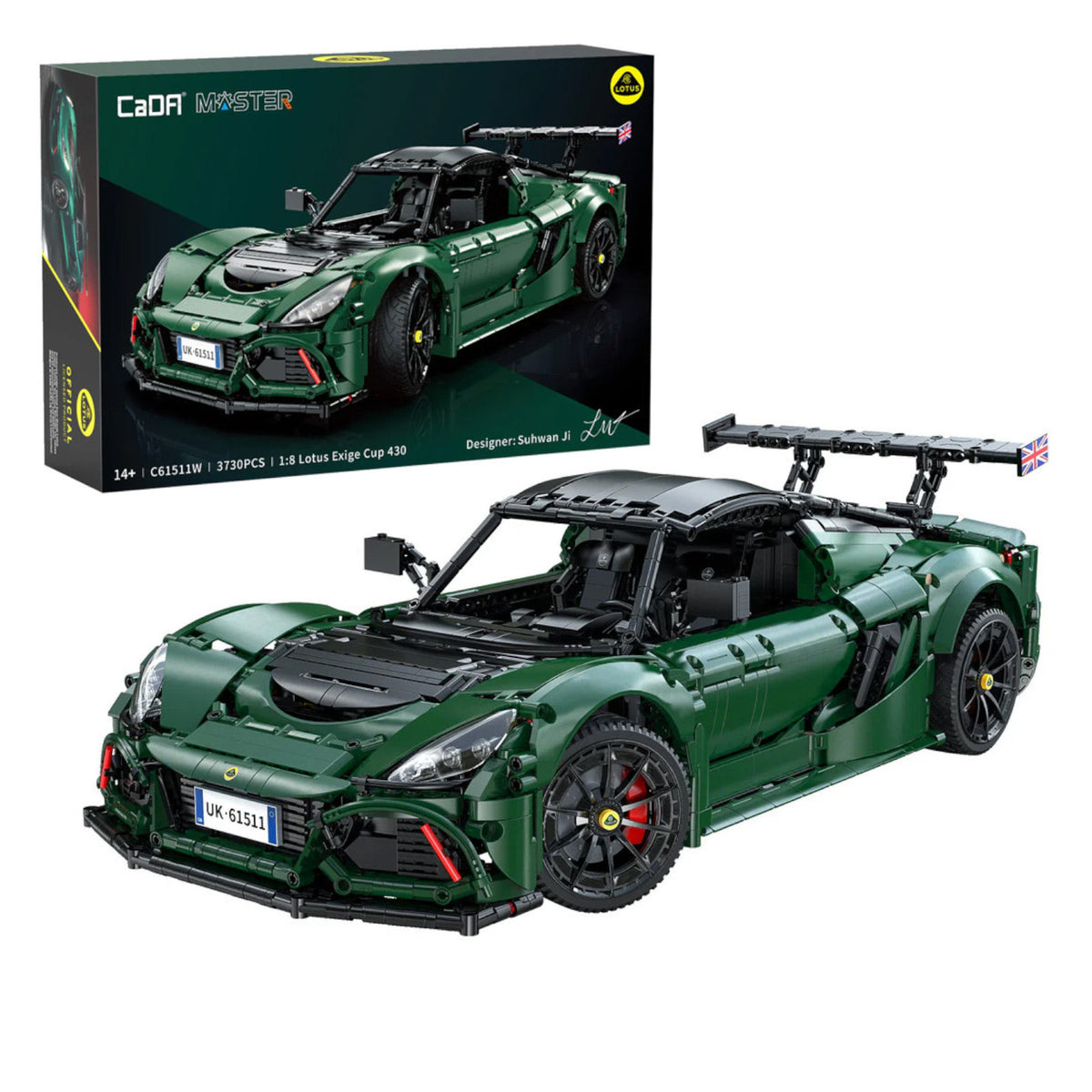 CaDA Lotus Exige Cup 430 Car 1:8 3D Puzzle 3730 Pieces C61511W